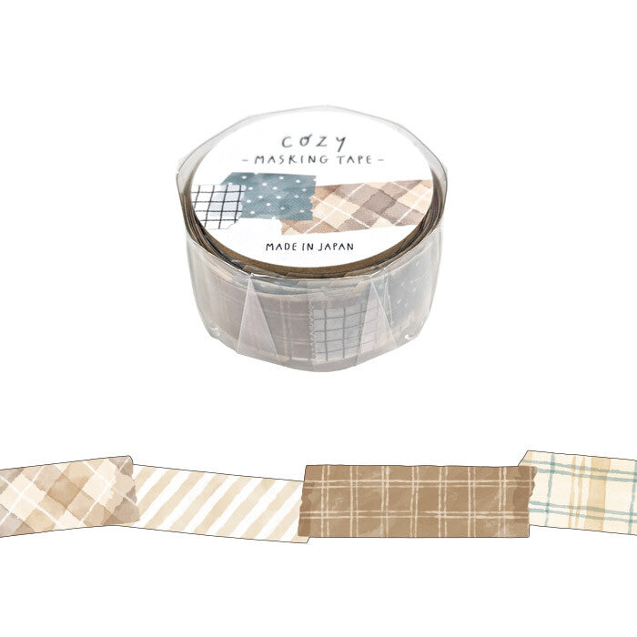 Mind Wave Cozy DieCut Washi Tape Pattern Saiko Stationery