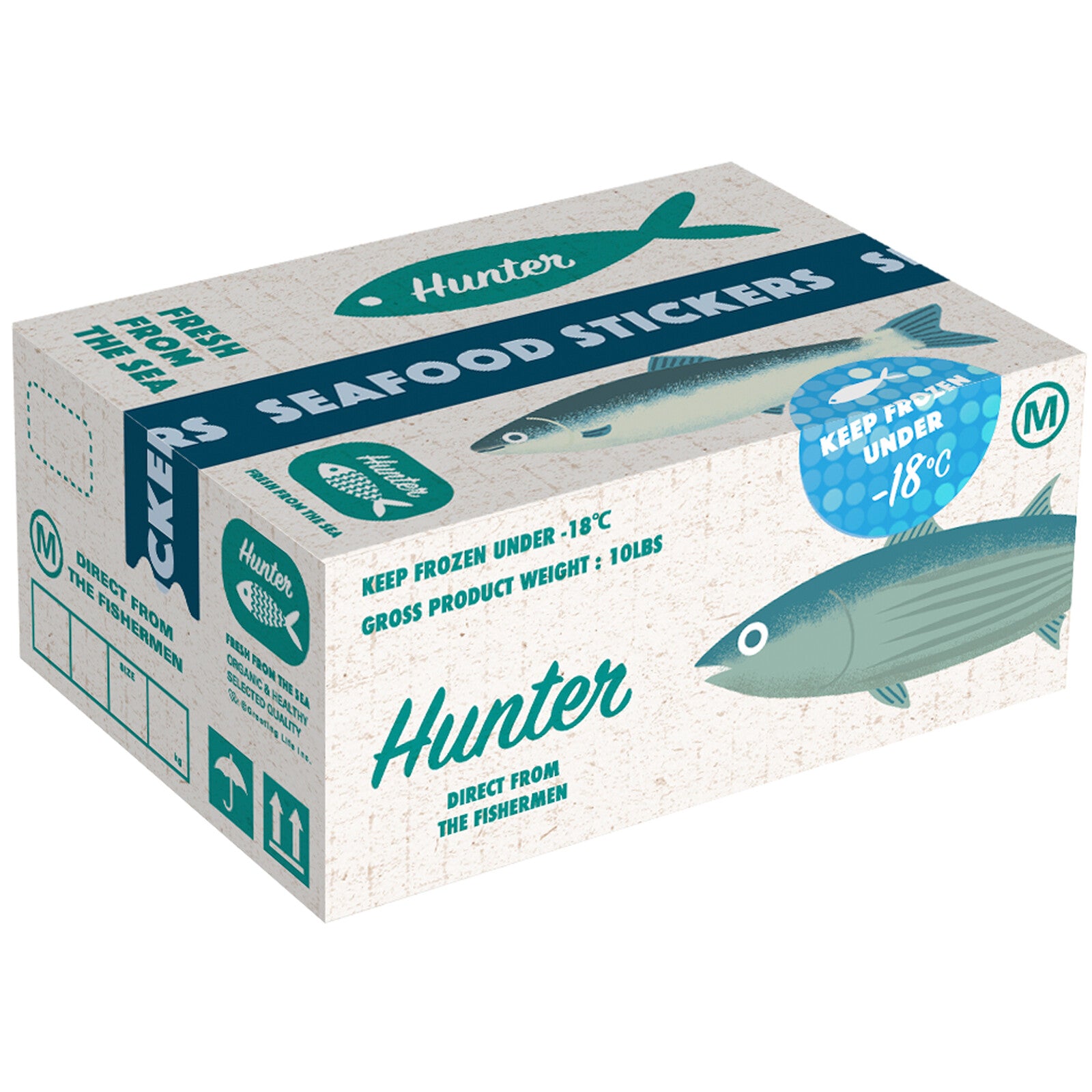 Miniature Shipping Box Flake Sticker Set Miniature Shipping Box Flake Sticker Set
