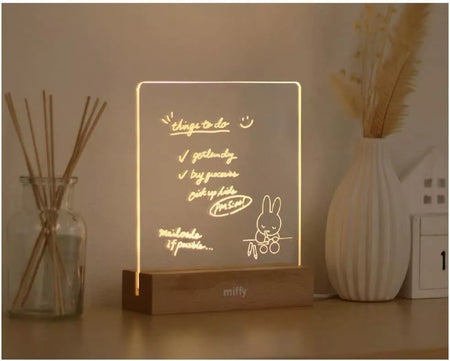 Miffy Light Up Writing Board Dark