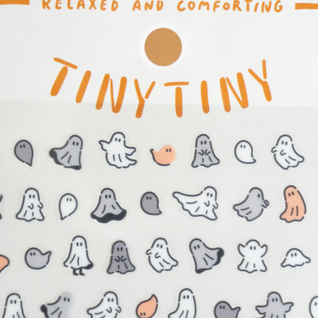 Mind Wave Tiny Tiny Clear Sticker Sheet - Ghosts Close Up