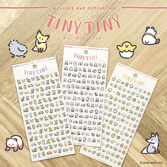 Mind Wave Tiny Tiny Clear Sticker Sheets - Volume 2. All Designs