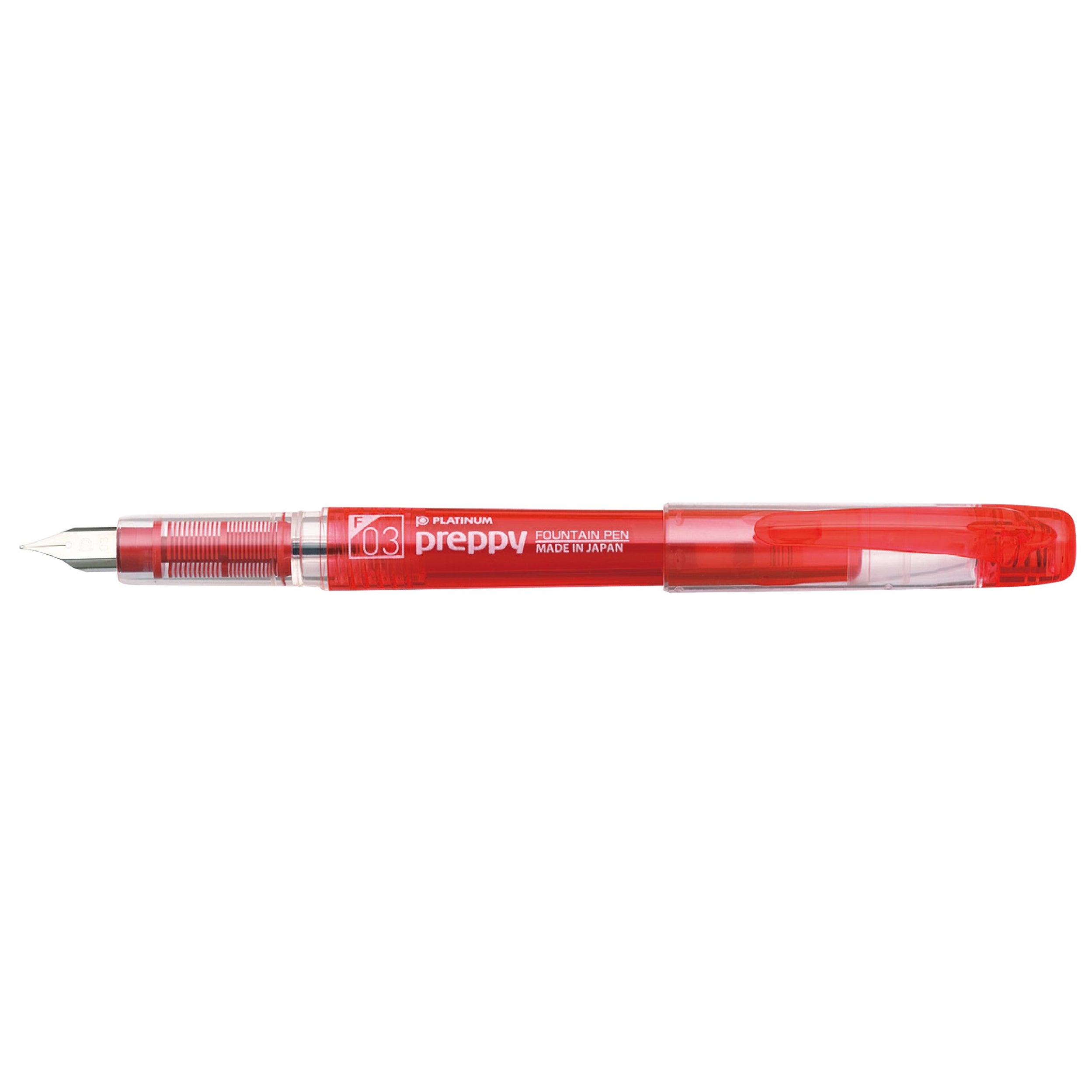 Platinum Preppy 0.3mm Fine in Red