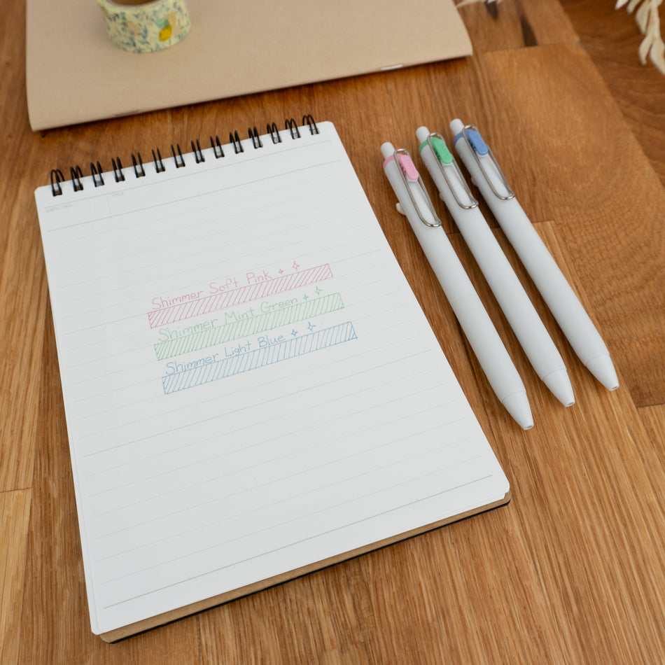 Uni-ball One Gel Pens - Metallic Limited Edition (0.38mm)