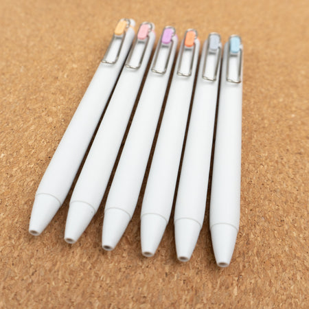 Uniball One 2024 Summer Yuru Matope Limited Edition Gel Pens Angled