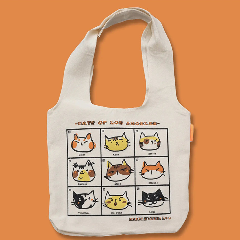 Kayan Pepper Co. - Cats of LA Tote Bag