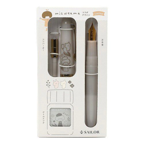 mizutama x Sailor Profit Jr. +10 Fountain Pen and Ink Set