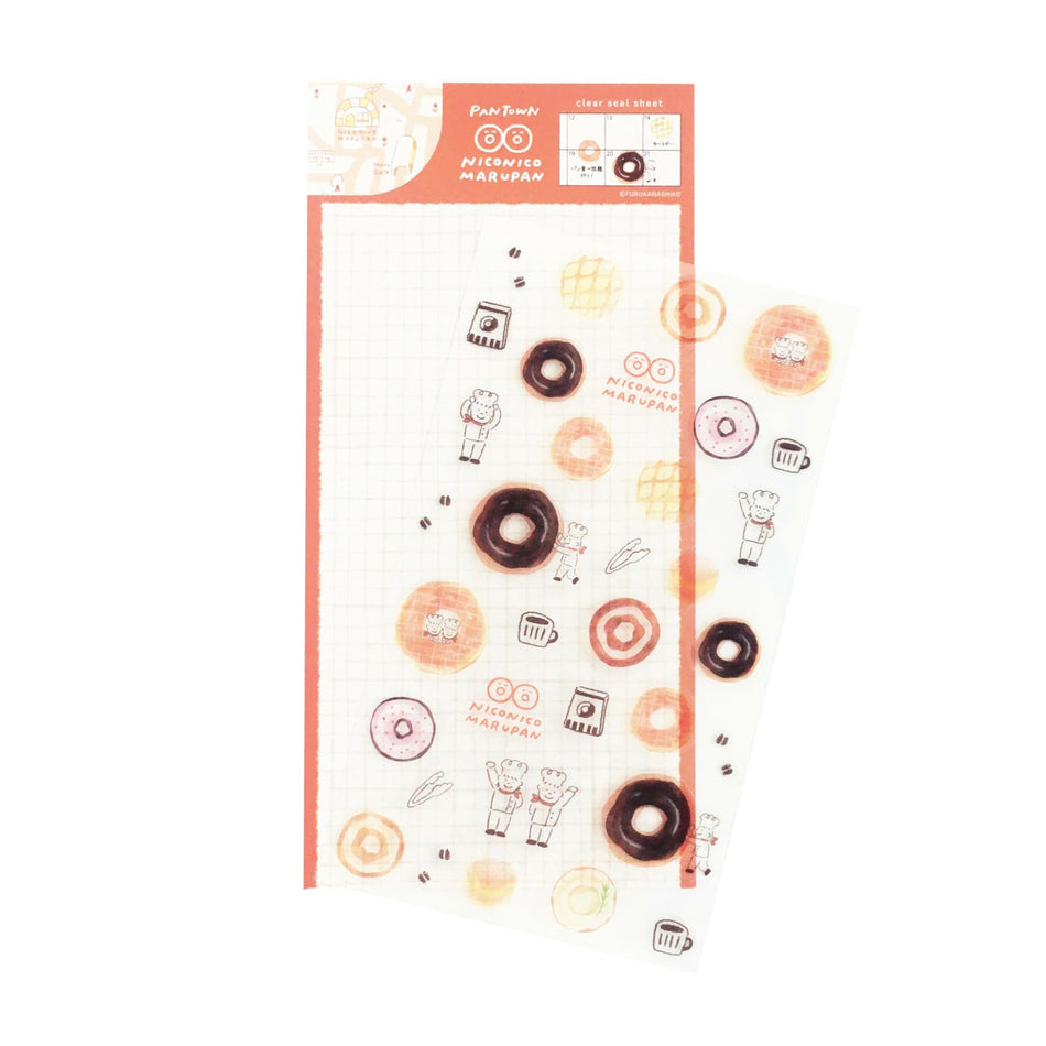 Furukawashiko Clear Sticker Sheet - NicoNico Marupan