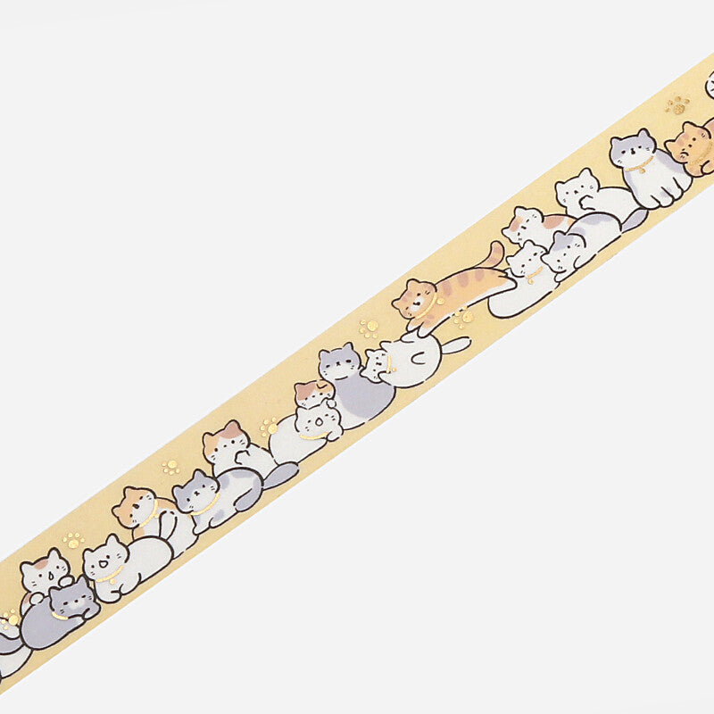 BGM Washi Tape - Abundance of Kittens (15mm)