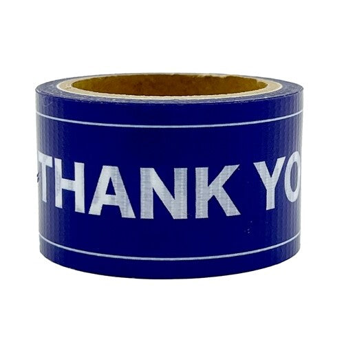 PET Cloth Handling Tape - "Thank you!!"