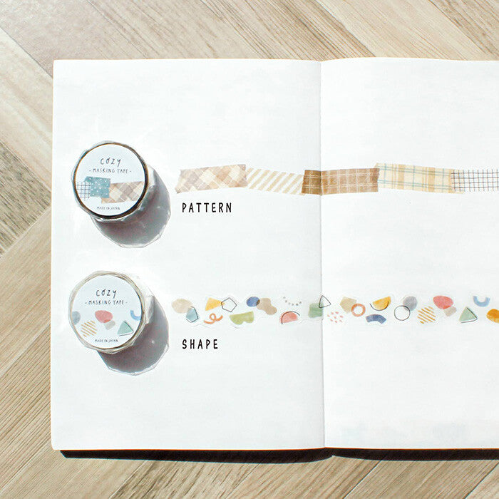 Mind Wave Cozy Die-Cut Washi Tape - Pattern