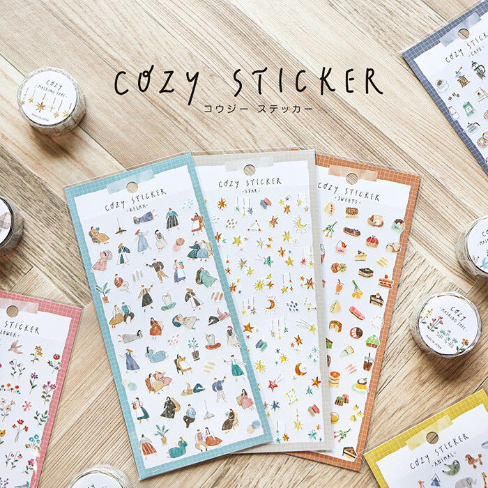 Mind Wave Cozy Sticker Sheet - Star