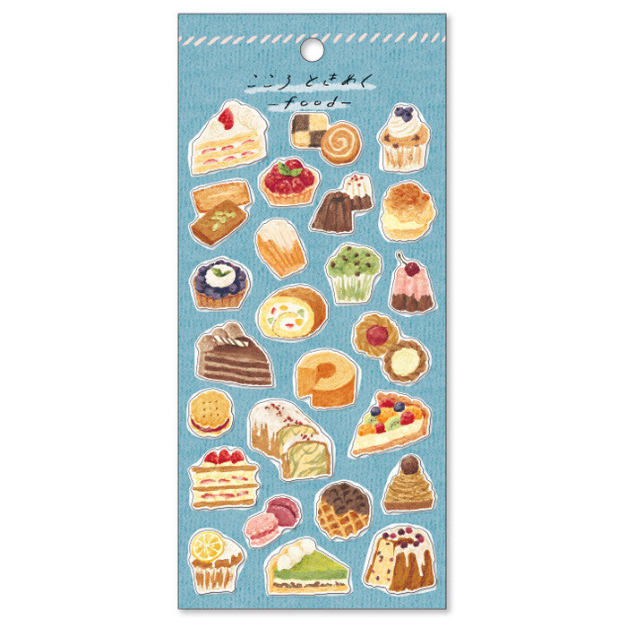 Mind Wave Food Sticker Sheet - Sweets