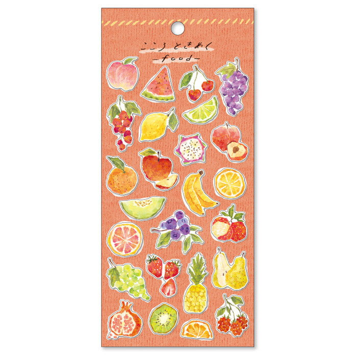 Mind Wave Food Sticker Sheet - Fruit