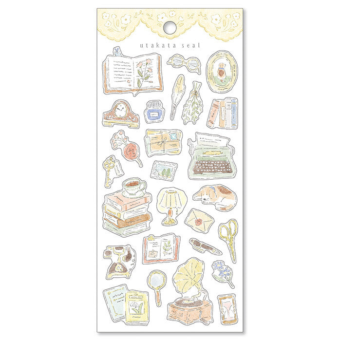 Mind Wave Utakata Seal Sticker Sheet - Room