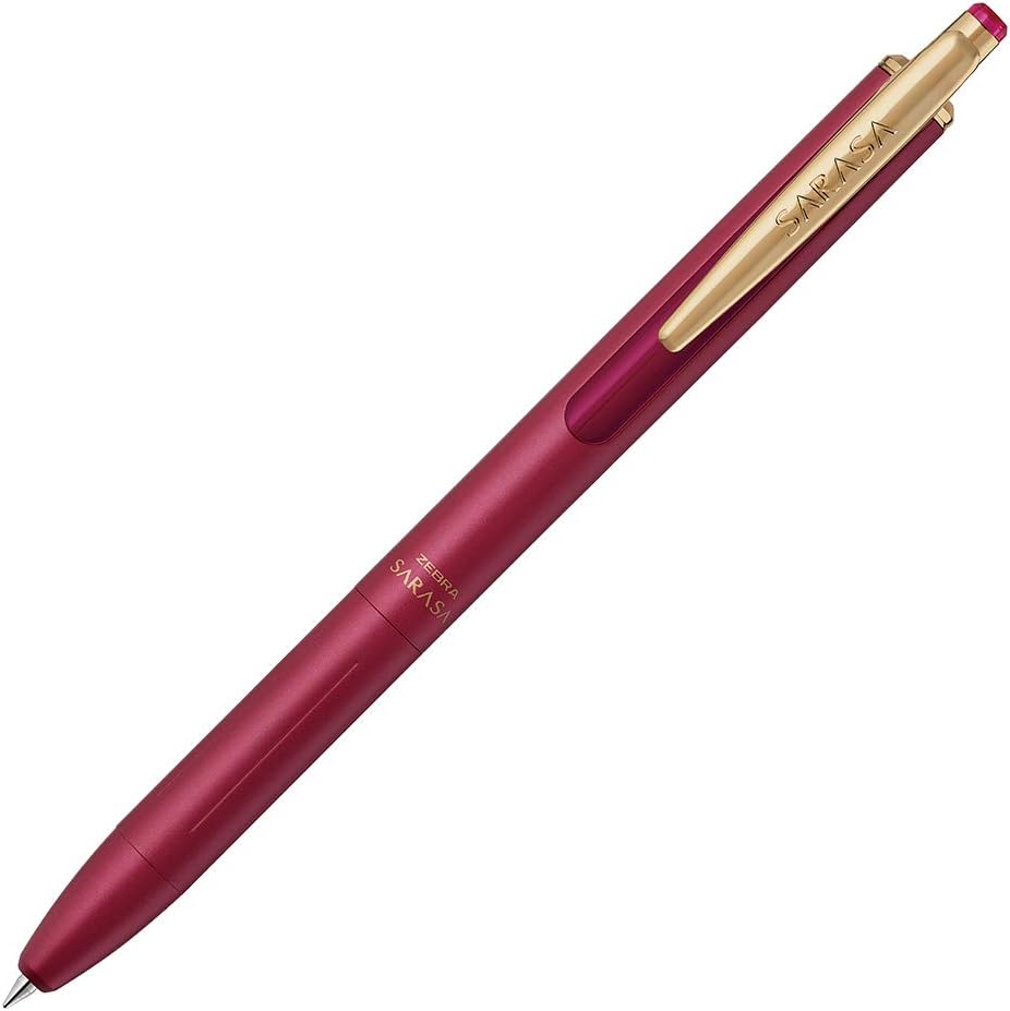 Zebra Sarasa Grand Gel Pen Vintage Series - Cassis Black (Pink)