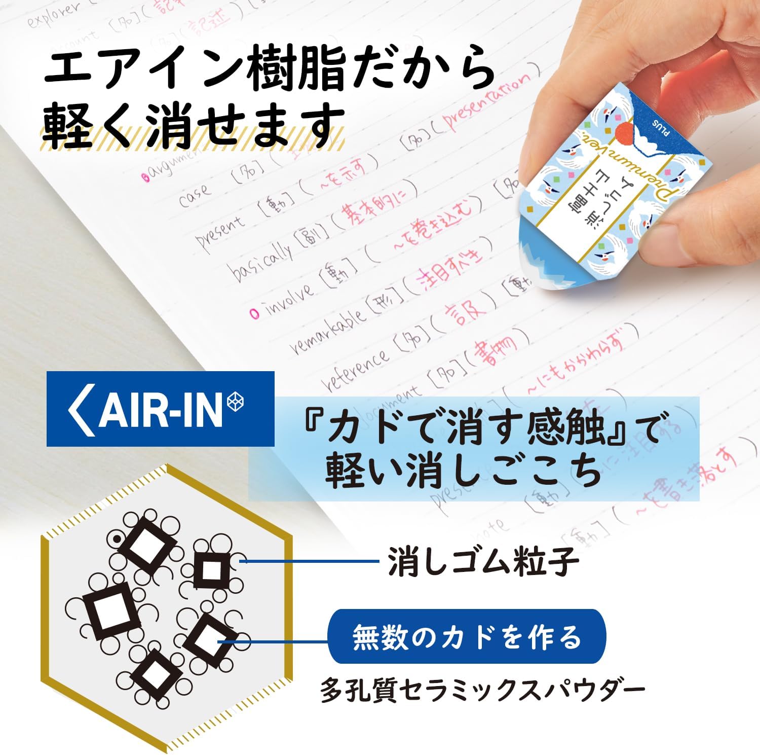 Plus Mt. Fuji Eraser Good Luck Premium Version (Limited Edition) - Wis –  Saiko Stationery