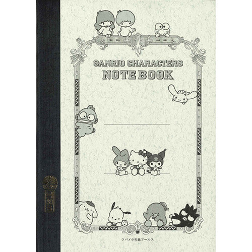 Tsubame A5 Grid Notebook - Sanrio Characters