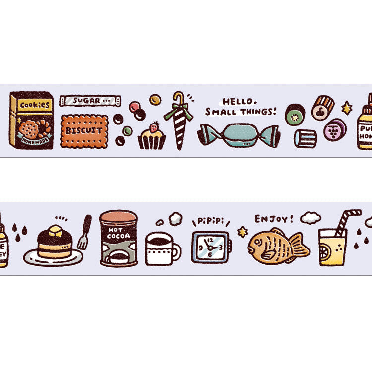 Papier Platz x Eric Small Things Washi Tape - Sweets (18mm)