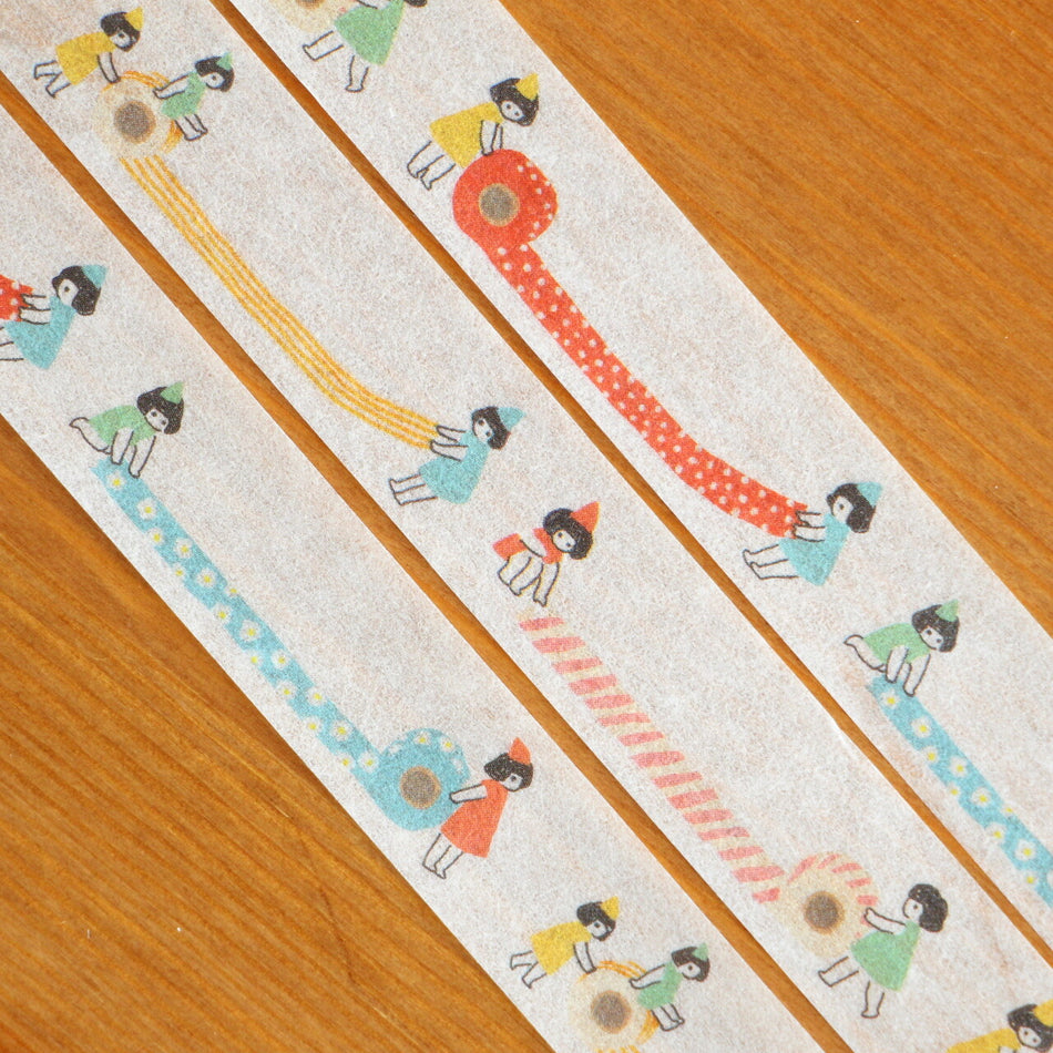 Furukawashiko Watashi-biyori Washi Tape - Washi Tape Party (15mm)