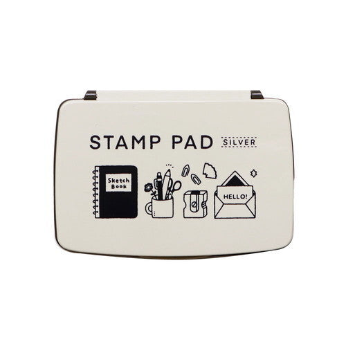 Sanby x Eric Small Things Stamp Pad - Silver Ink
