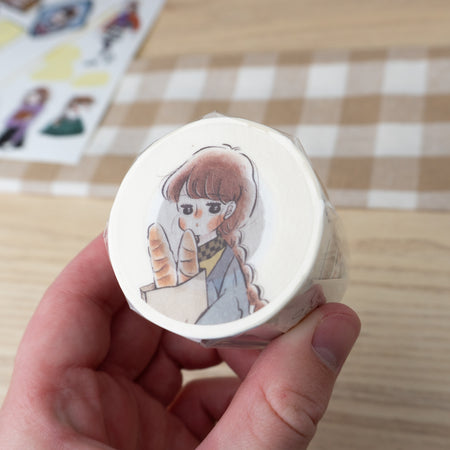 Ann Di Washi Tape Roll - Memories of a Girl (50mm)