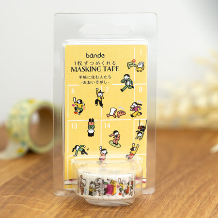 Bande Washi Tape Roll Tiny People Package 1