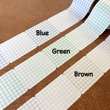 Blue Green Brown Sticky Notes Roll