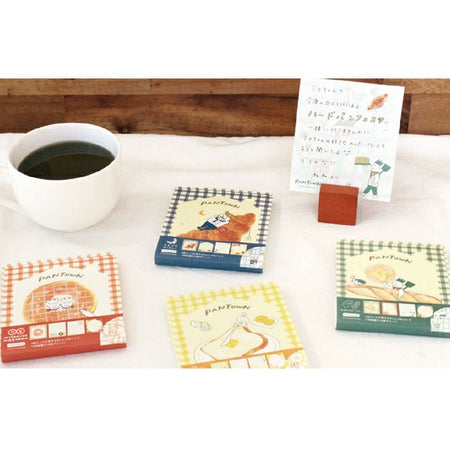 Bread Town Memo Pads All Furukawashiko Stock Photo