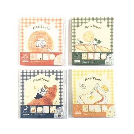 Furukawashiko Bread Town Memo Pad - Mikazuki Bakery