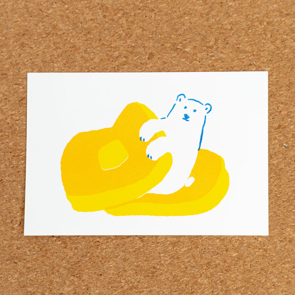 Jam x Furukawashiko Retro Postcard - Polar Bear Pancakes