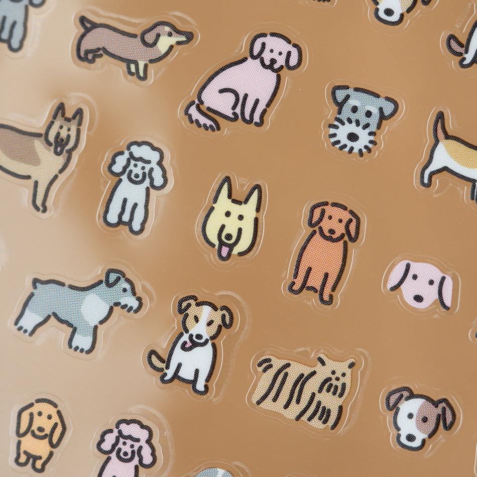 Mind Wave Tiny Tiny Clear Sticker Sheet - Dogs