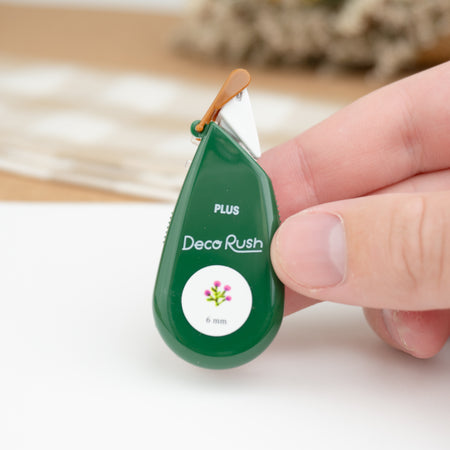 Deco Rush Decorative Tape - Small Plants (6mm) Example
