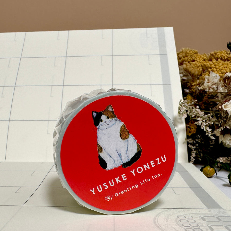 Greeting Life Inc. Washi Tape - Yusuke Yonezu Classy Cats (28mm)