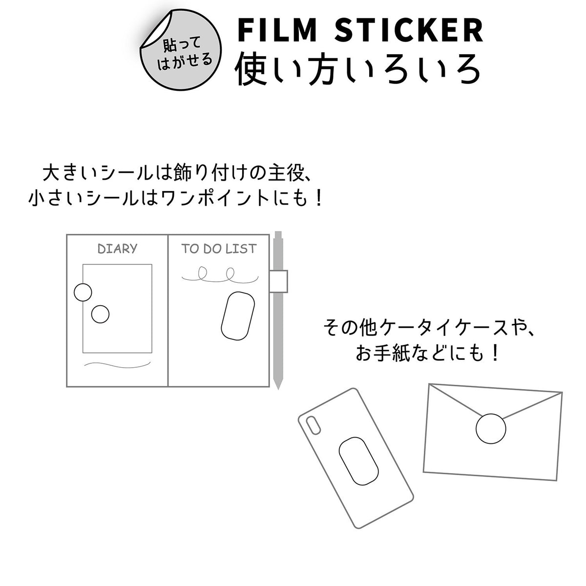 Film Sticker Instructions Japanese 2