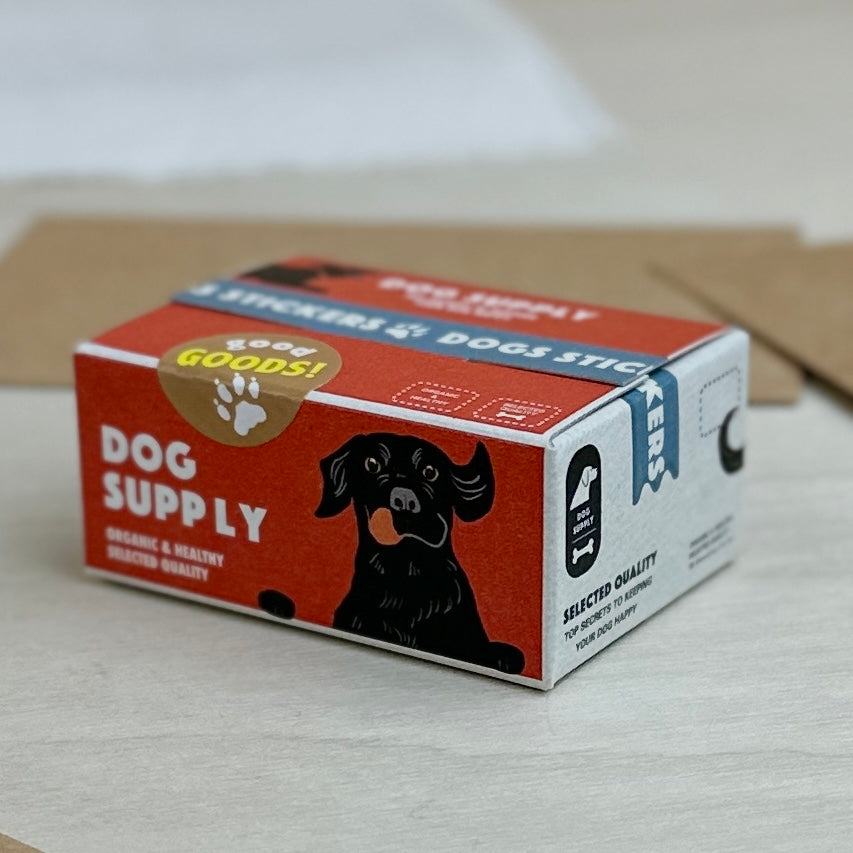 Miniature Shipping Box Flake Sticker Set - Fish – Saiko Stationery