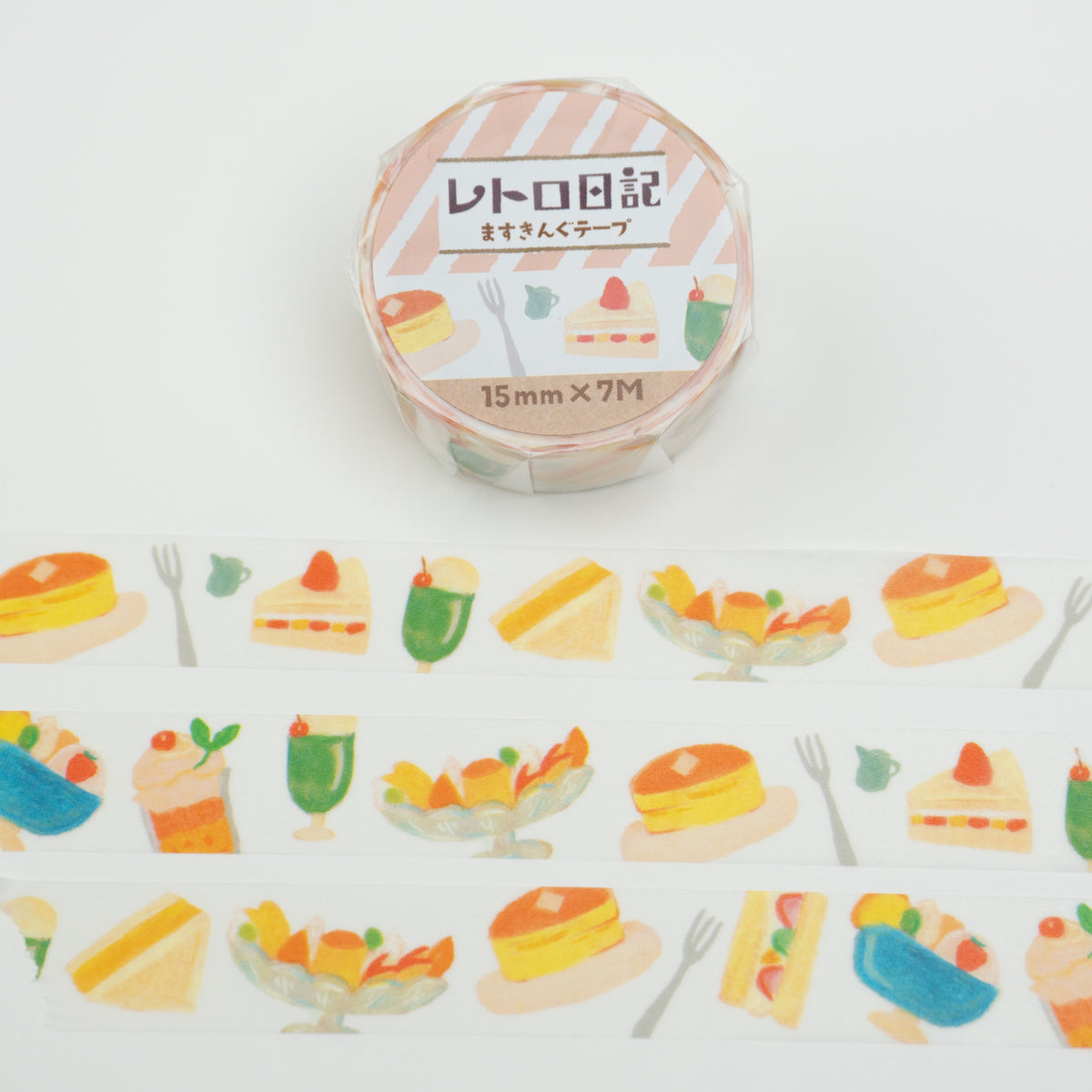 Furukawashiko Washi Tape - Diner Treats (15mm)