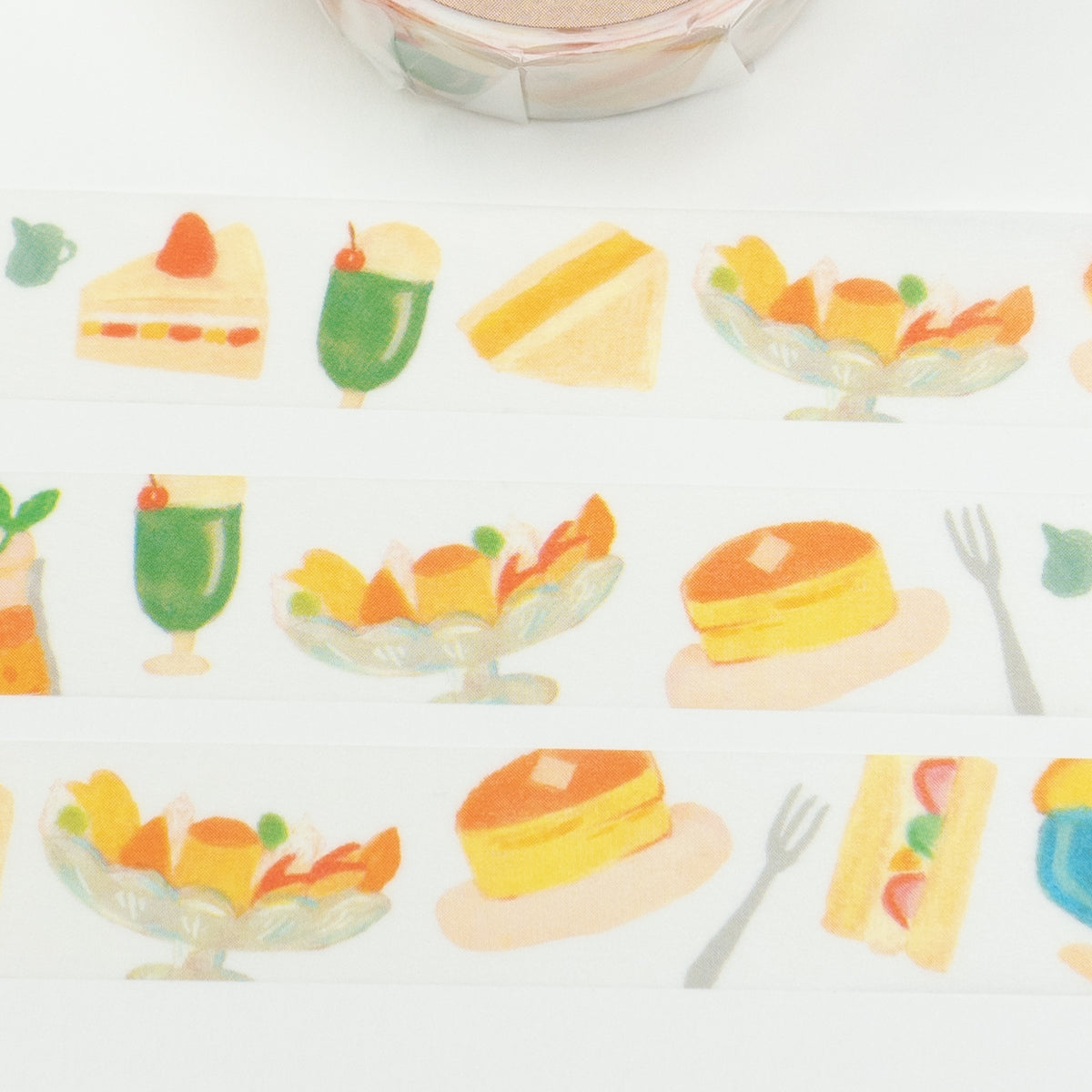 Furukawashiko Washi Tape - Diner Treats (15mm) Close Up