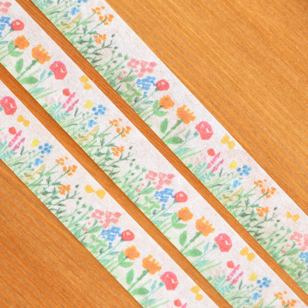 Furukawashiko Washi Tape - Watashi-Biyori Garden (15mm) Sideways
