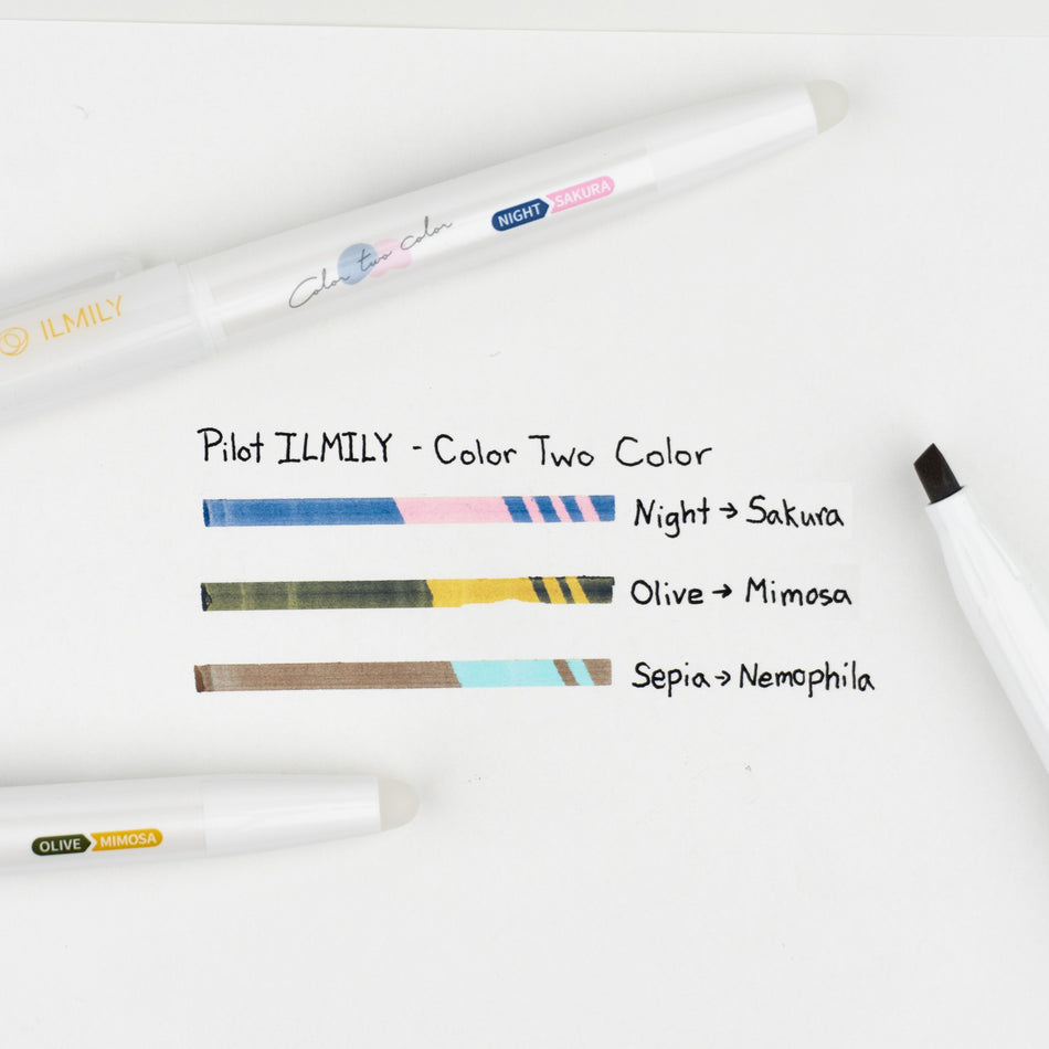 Pilot ILMILY Color Two Color Markers - 2nd Series