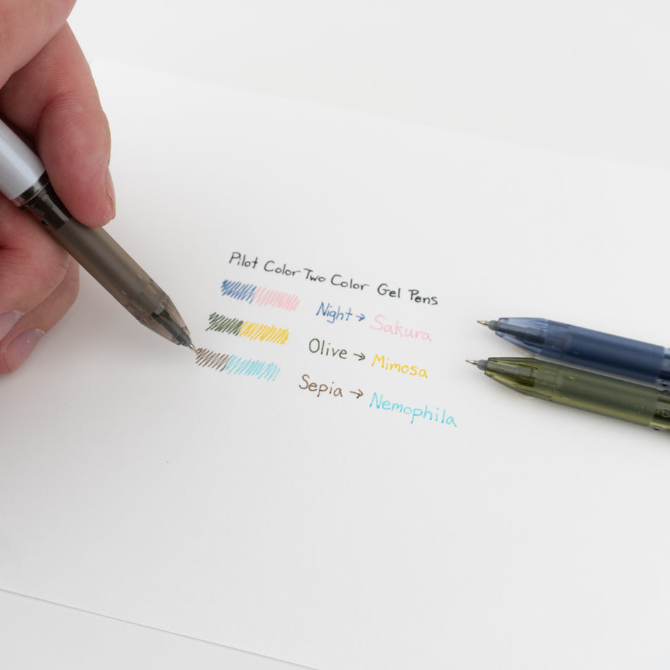 Pilot ILMILY Color Two Color Gel Pens (0.4mm) - 2nd Series