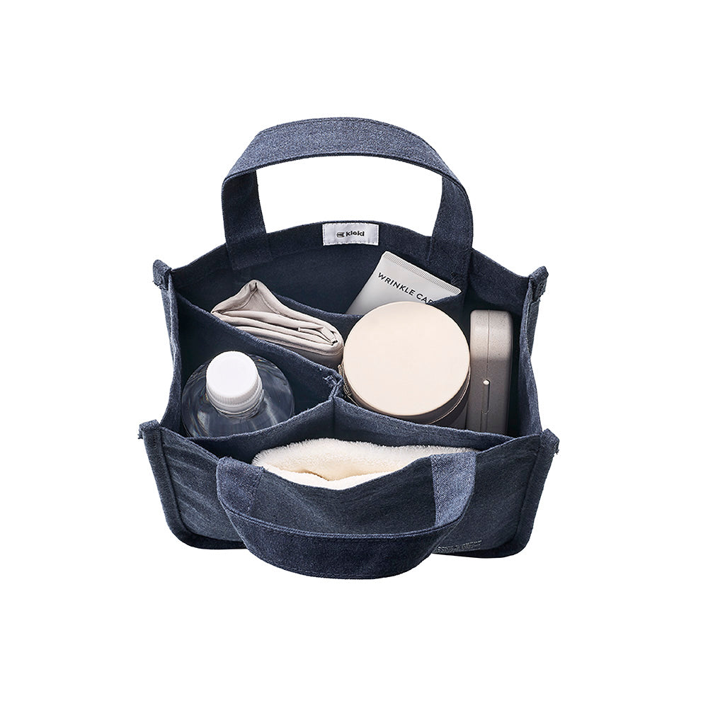 Kleid Separate Tool Tote Bag Dark Blue Inside