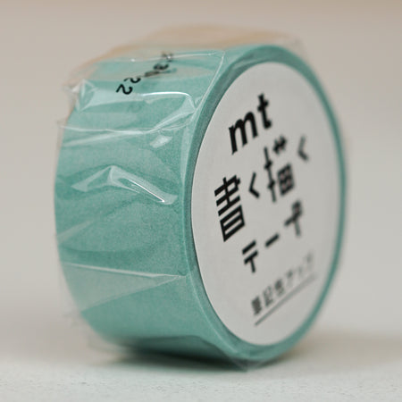 MT Basic Washi Tape - Dusty Green (20mm) Sideways