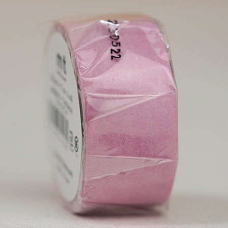 MT Basic Washi Tape - Dusty Pink (20mm) Sideways