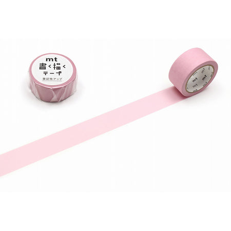 MT Basic Washi Tape - Dusty Pink (20mm) White BG