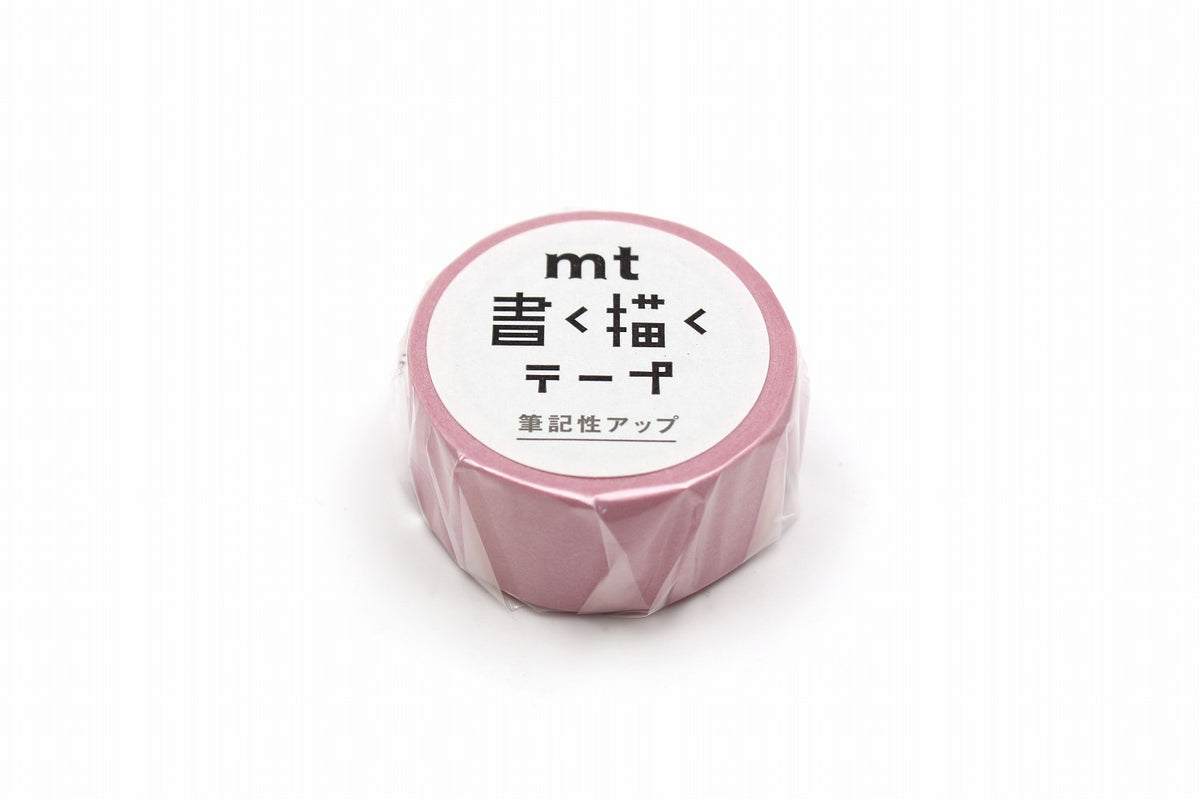 MT Basic Washi Tape - Dusty Pink (20mm) White Resting