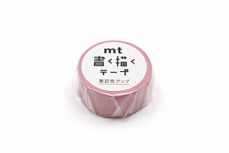 MT Basic Washi Tape - Dusty Pink (20mm) White Resting