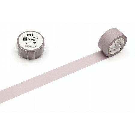 MT Basic Washi Tape - Dusty Plum (20mm) White BG