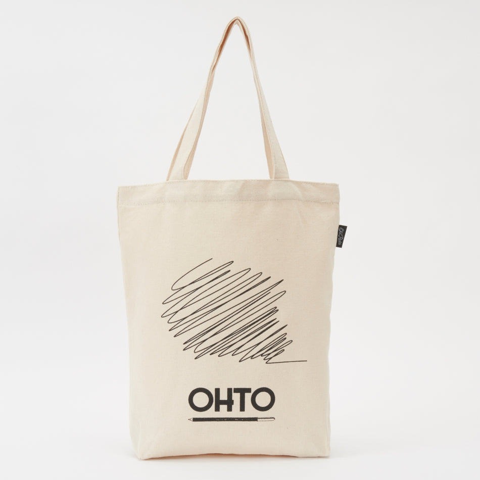 Old Resta Stationery Themed Tote Bag - OHTO Front