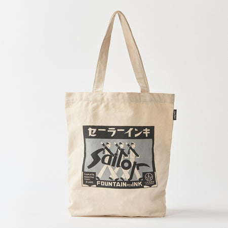 Old Resta Stationery Themed Tote Bag - Sailor Front