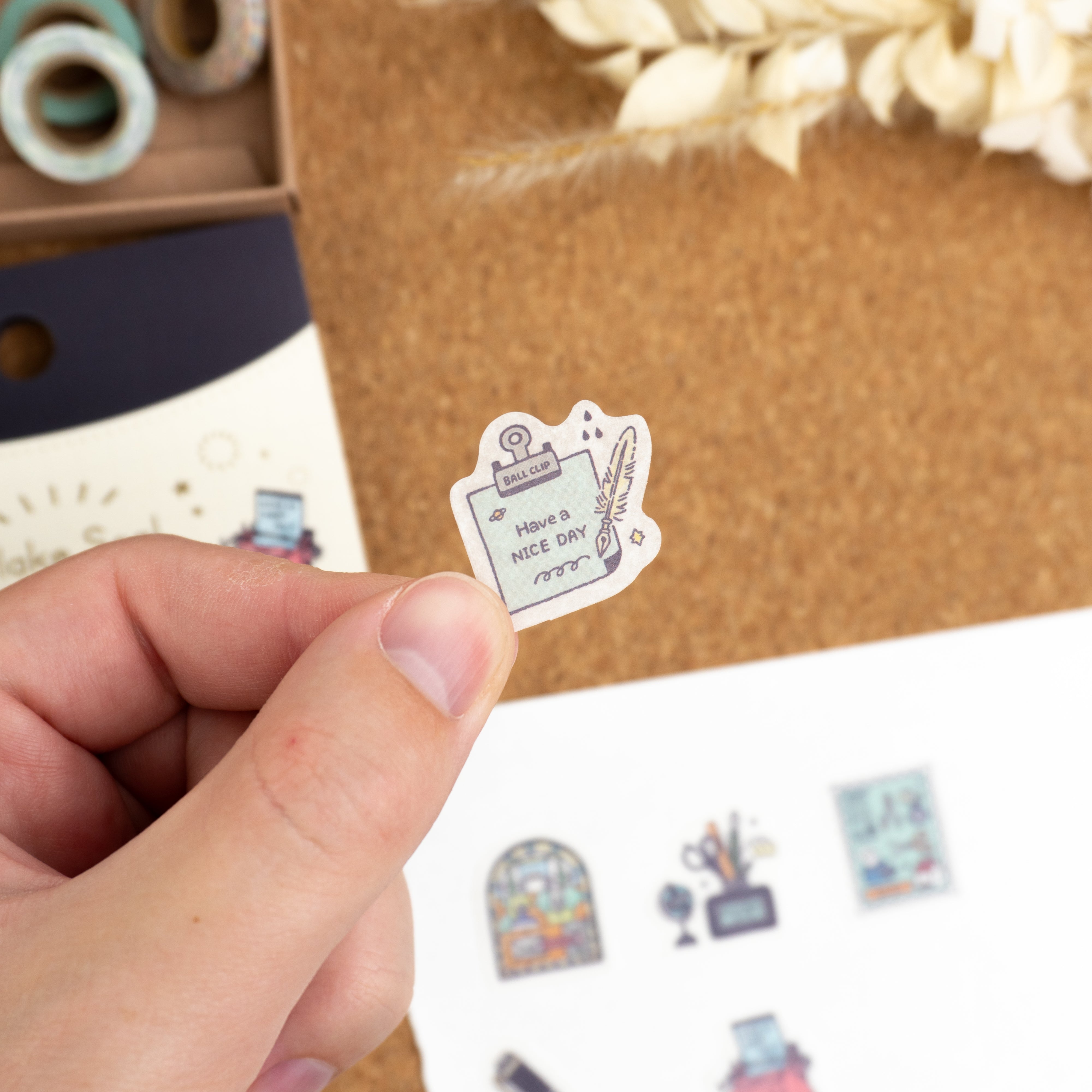 Papier Platz x Eric Small Things Washi Flake Stickers - Stationery Note